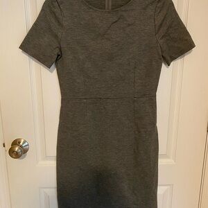 J. Crew Charcoal Mini Dress